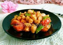  番茄汁烧鸡肉丁