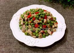 豌豆炒肉丁