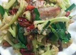 花菜炒腊肉