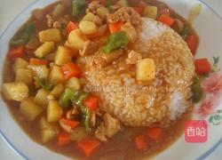 鸡肉咖喱饭的做法图解9