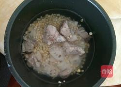 电压力锅煲龙骨莲藕玉米汤的做法图解3