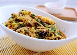 拌黄豆芽