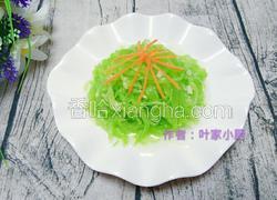 清炒莴笋丝