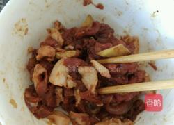 蒜苔炒肉丝的做法图解3