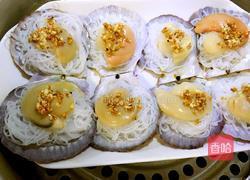 蒜蓉粉蒸扇贝的做法图解4