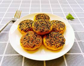 红薯芝麻饼[图]