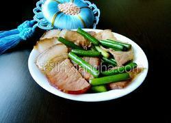 炫彩腊肉炒蒜薹