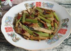 芹菜炒豆干