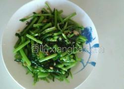 蒜蓉炒茼蒿