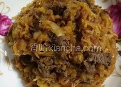 酸菜炒肉
