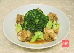 西兰花拌鸡腿的做法图解8