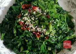 凉拌菠菜的做法图解5