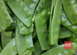 肉末荷兰豆的做法图解1