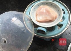 香菇鸡肉粥的做法图解2