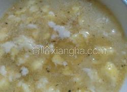 鸡蛋拌疙瘩汤