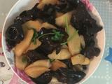 木耳炒山药