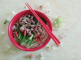 自制瘦肉青菜汤面