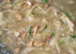 酸菜肉丝粉条汤