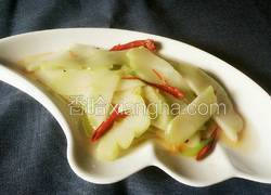清炒佛手瓜