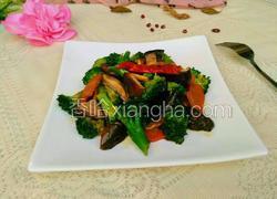 香菇炒西兰花