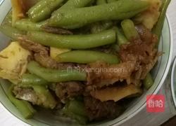 土豆豆角炖肉的做法图解6