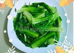 蒜蓉炒香麦菜
