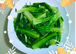 蒜蓉炒香麦菜