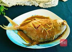家常味红烧鲳鱼的做法图解10