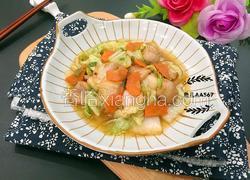 白菜炒胡萝卜