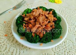 西兰花炒肉片