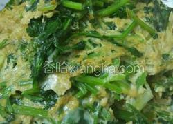 香菜煮鸡蛋