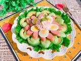 牛油果脆皮肠沙拉的做法[图]