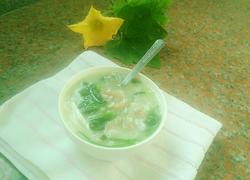 菠菜海鲜菇瘦肉粥