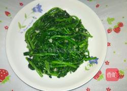 蒜头炒西洋菜的做法图解6