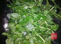 蒜头炒西洋菜的做法图解5