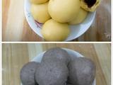 黑米面豆沙包 玉米面豆沙包的做法[图]