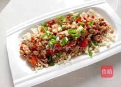 剁椒炒肉金针菇的做法图解8