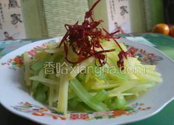 炝芹菜土豆丝