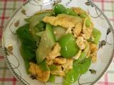 黄瓜青椒炒鸡蛋