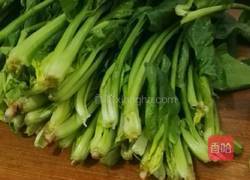 芝麻菠菜的做法图解1