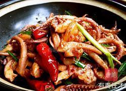 干锅鱿鱼须（孜然香辣版）的做法图解15