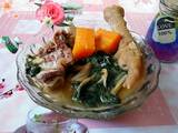 猪骨鸡爪菜干汤