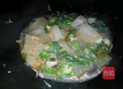 青椒冬瓜虾皮的做法图解5