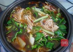 酸爽牛肉锅的做法图解5