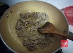 洋葱炒猪肝的做法图解6