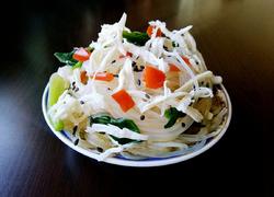 炫彩鸡丝菠菜粉儿