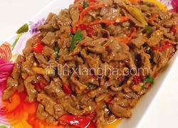泡椒炒牛肉丝