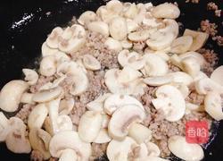 肉末炒口蘑的做法图解6