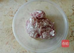 红豆糯米猪肉饺的做法图解3