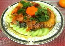 蒸火腿肠和瓜片